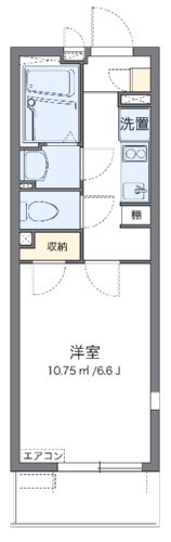 レオネクストレインボー 4階 1K 賃貸物件詳細