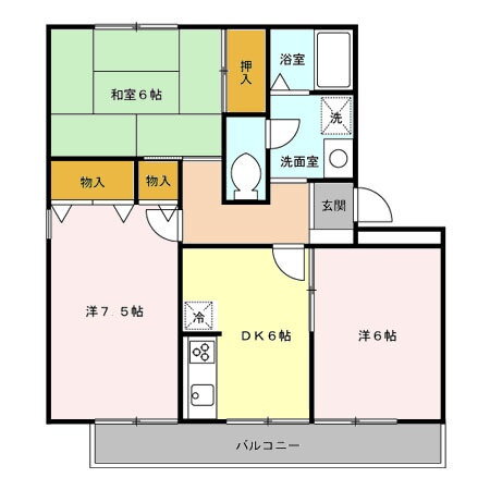 埼玉県さいたま市緑区大字中尾 浦和駅 3DK アパート 賃貸物件詳細