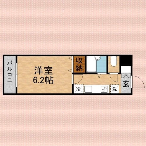埼玉県川越市熊野町 上福岡駅 1K マンション 賃貸物件詳細