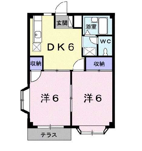埼玉県深谷市上野台 深谷駅 2DK アパート 賃貸物件詳細