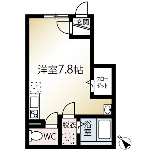 ＭＱｕａｒｔｏ松戸新田 1階 ワンルーム 賃貸物件詳細