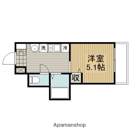 ＭＥＬＤＩＡ秋山 2階 1K 賃貸物件詳細