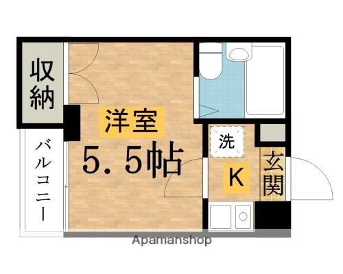 東京都八王子市大和田町１丁目 京王八王子駅 1K アパート 賃貸物件詳細