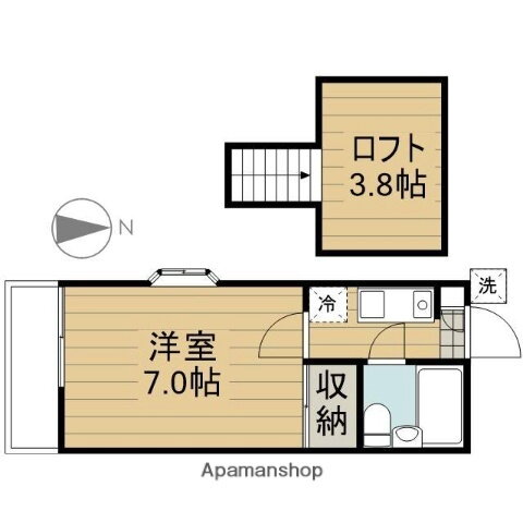 東京都府中市新町１丁目 府中駅 1K アパート 賃貸物件詳細