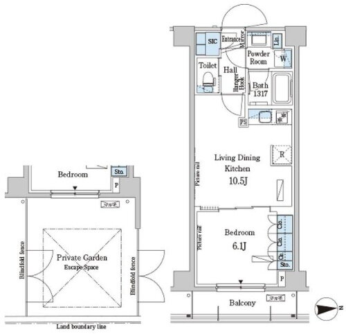 東京都新宿区市谷加賀町２丁目 牛込柳町駅 1LDK マンション 賃貸物件詳細