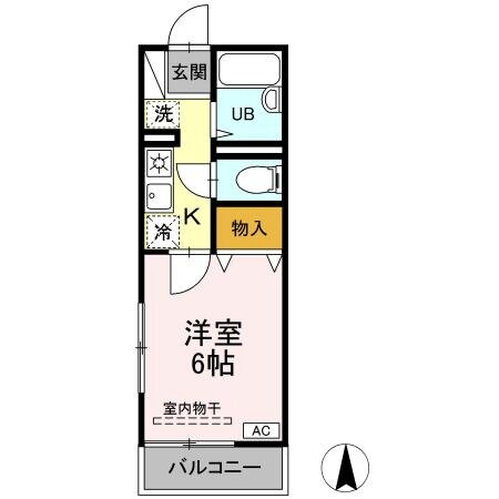 東京都新宿区上落合３丁目 落合駅 1K アパート 賃貸物件詳細