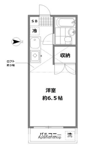 東京都杉並区下高井戸４丁目 上北沢駅 1K アパート 賃貸物件詳細