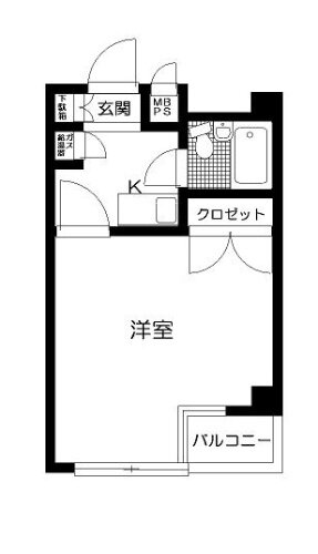 東京都練馬区錦２丁目 上板橋駅 1K マンション 賃貸物件詳細