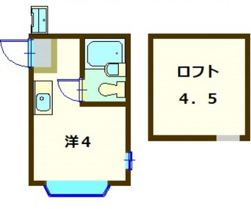 神奈川県横浜市港北区綱島東５丁目 綱島駅 ワンルーム アパート 賃貸物件詳細