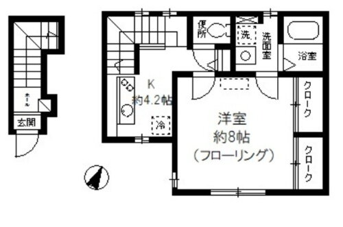 東京都杉並区下高井戸３丁目 桜上水駅 1K アパート 賃貸物件詳細