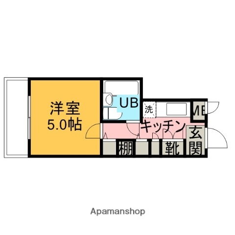 神奈川県相模原市中央区共和４丁目 淵野辺駅 1K マンション 賃貸物件詳細