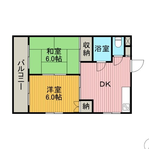 神奈川県相模原市南区相模台４丁目 小田急相模原駅 2DK マンション 賃貸物件詳細