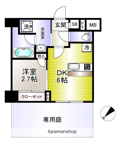 神奈川県川崎市宮前区土橋２丁目 鷺沼駅 1DK マンション 賃貸物件詳細