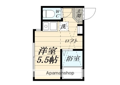 クレカーサ生麦 2階 ワンルーム 賃貸物件詳細