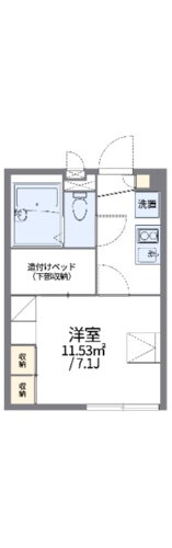 レオパレスＭＲⅡ 2階 1K 賃貸物件詳細