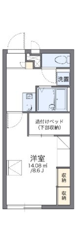 神奈川県厚木市妻田北３丁目 本厚木駅 1K アパート 賃貸物件詳細