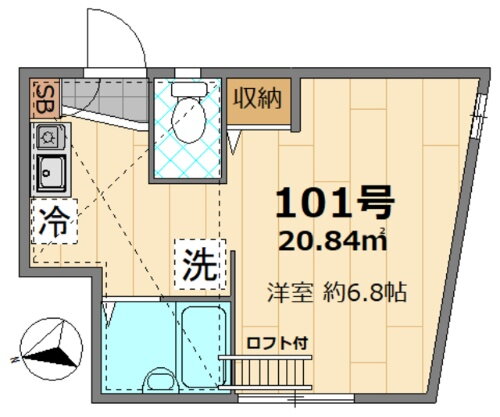 神奈川県横須賀市馬堀町１丁目 京急大津駅 ワンルーム アパート 賃貸物件詳細
