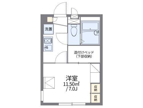 神奈川県相模原市南区双葉２丁目 小田急相模原駅 1K アパート 賃貸物件詳細