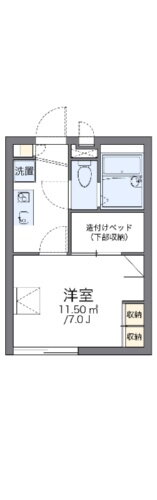 レオパレスＺＡⅠＯＮ 1階 1K 賃貸物件詳細