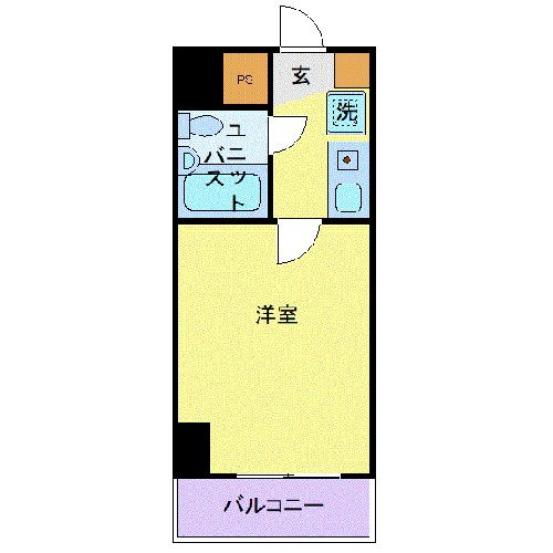 モナークマンション橋本弐番館 9階 1K 賃貸物件詳細