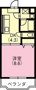 神奈川県秦野市今泉 秦野駅 1K マンション 賃貸物件詳細