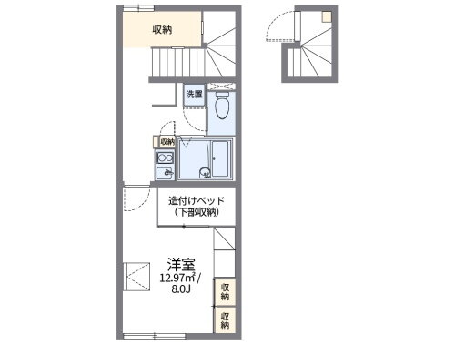 新潟県新潟市北区松浜東町２丁目 新潟駅 1K アパート 賃貸物件詳細