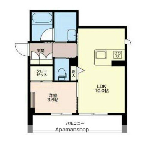 富山県富山市磯部町２丁目 安野屋駅 1LDK マンション 賃貸物件詳細