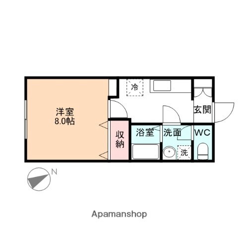 富山県富山市婦中町笹倉 速星駅 1K アパート 賃貸物件詳細