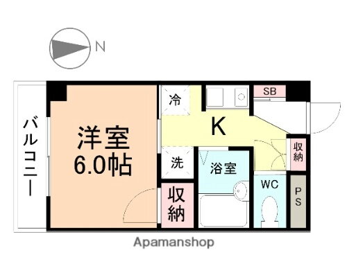 パークハイツ下新 2階 1K 賃貸物件詳細