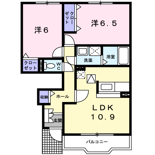 山梨県南巨摩郡富士川町鰍沢 鰍沢口駅 2LDK アパート 賃貸物件詳細