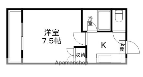 長野県長野市大字北長池 附属中学前駅 1K マンション 賃貸物件詳細