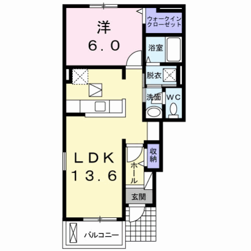 長野県長野市豊野町蟹沢 信濃浅野駅 1LDK アパート 賃貸物件詳細