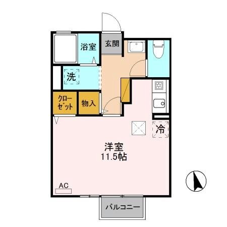 長野県長野市宮沖 安茂里駅 ワンルーム アパート 賃貸物件詳細