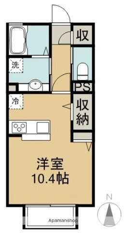 長野県長野市青木島１丁目 川中島駅 ワンルーム アパート 賃貸物件詳細