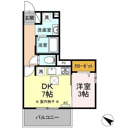長野県長野市居町 長野駅 1DK アパート 賃貸物件詳細