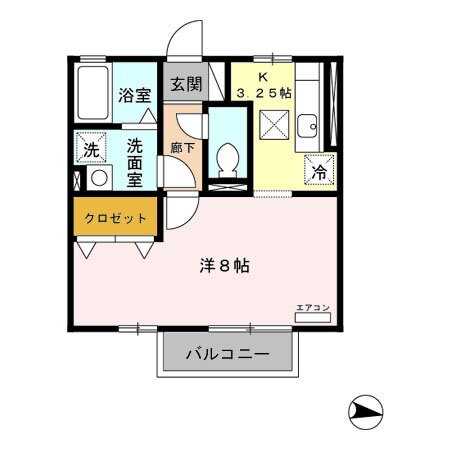 愛知県名古屋市守山区幸心３丁目 新守山駅 1K アパート 賃貸物件詳細