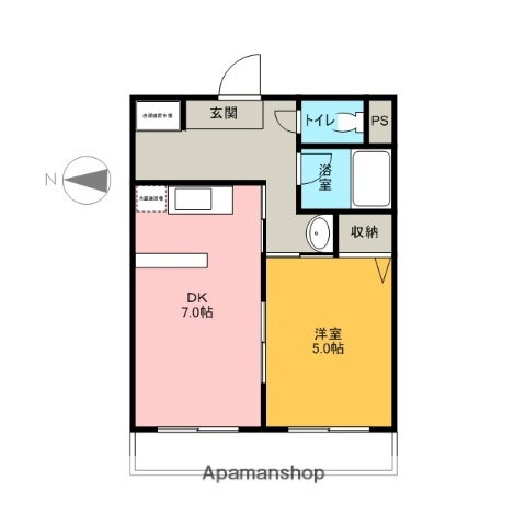 愛知県半田市雁宿町３丁目 知多半田駅 1DK マンション 賃貸物件詳細