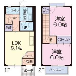 愛知県岡崎市東大友町字松花 矢作橋駅 2LDK 一戸建て 賃貸物件詳細