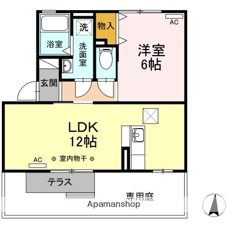 愛知県犬山市大字五郎丸字上前田 犬山駅 1LDK アパート 賃貸物件詳細