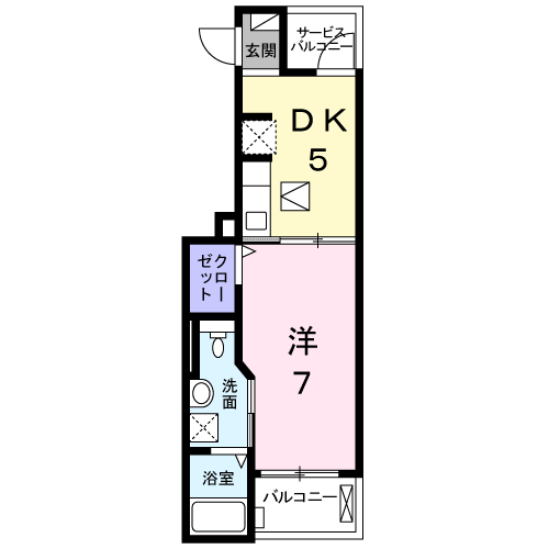 愛知県一宮市音羽３丁目 西一宮駅 1DK アパート 賃貸物件詳細