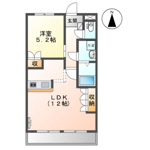 愛知県一宮市森本１丁目 妙興寺駅 1LDK アパート 賃貸物件詳細