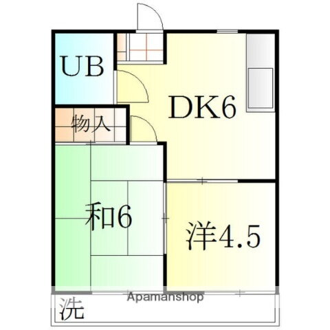 愛知県東海市加木屋町栗見坂 南加木屋駅 2DK アパート 賃貸物件詳細