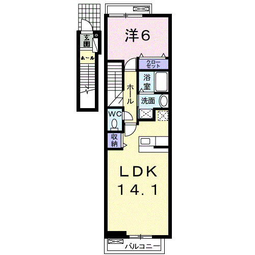 愛知県知多郡阿久比町大字宮津字西森下 阿久比駅 1LDK アパート 賃貸物件詳細