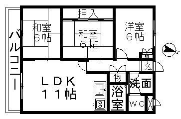 愛知県東海市名和町背戸田 名和駅 3LDK マンション 賃貸物件詳細