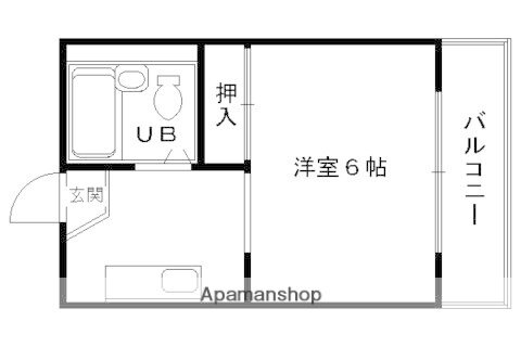 京都府京都市右京区西院久田町 西院駅 1K マンション 賃貸物件詳細