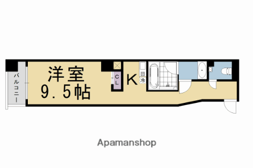 京都府京都市中京区朝倉町 京都市役所前駅 1K マンション 賃貸物件詳細