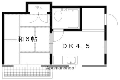 マイプラザサクセス 2階 1DK 賃貸物件詳細