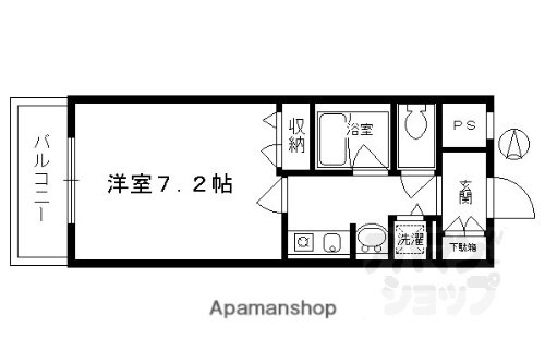 京都府京都市下京区室町通松原下る元両替町 五条駅 1K マンション 賃貸物件詳細