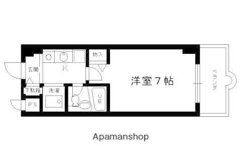 京都府京都市右京区西院清水町 西院駅 1K マンション 賃貸物件詳細