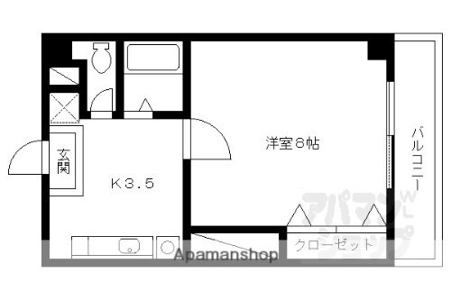 京都府京都市中京区中町通竹屋町上る末丸町 神宮丸太町駅 1K マンション 賃貸物件詳細